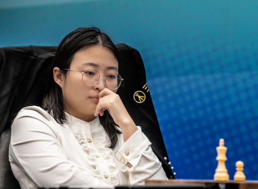 La Chinoise Ju Wenjun, championne du monde d'échecs - Photo © David Llada / FIDE