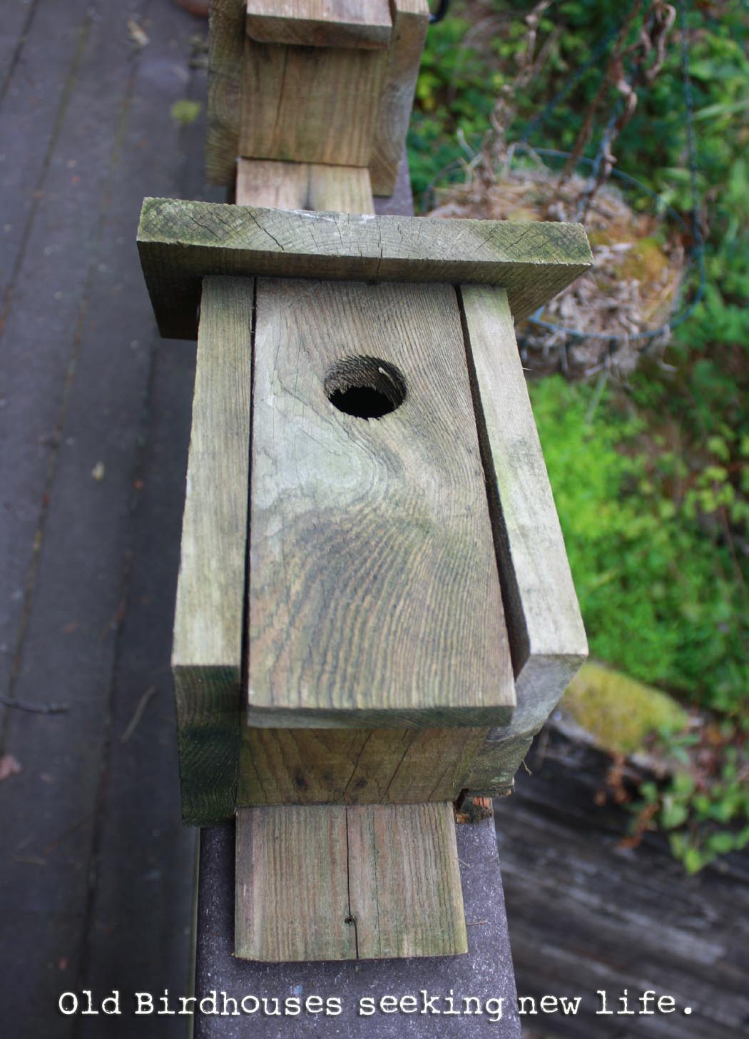 birdhouse bench woodworking plan