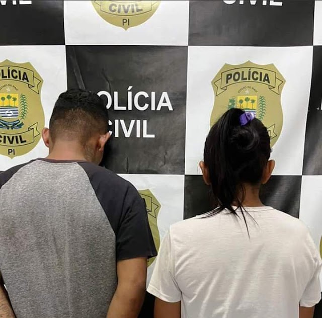 Homem e mulher são presos suspeitos de comercializar drogas em Buriti dos Lopes