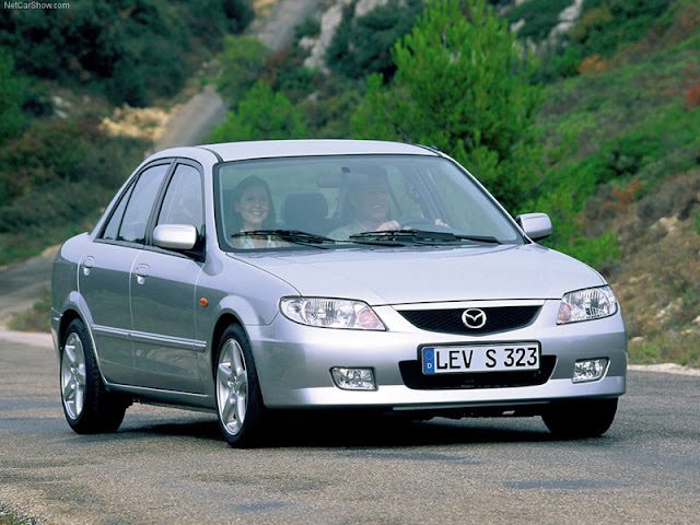 Mazda 323 front image 