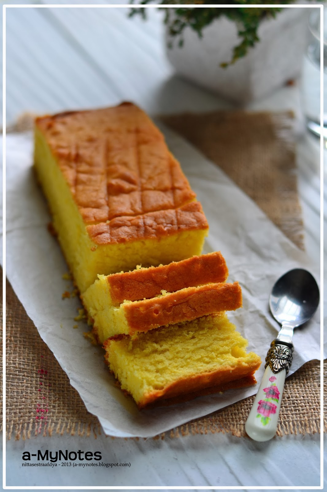 Resep Dasar: Butter Cake