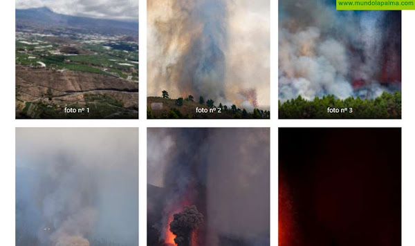 Venta solidaria de fotos del Volcán 'Tajogaite'