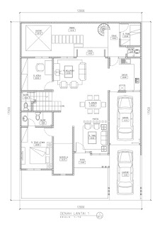 Picture of luxury house plan on the 1st floor 2018