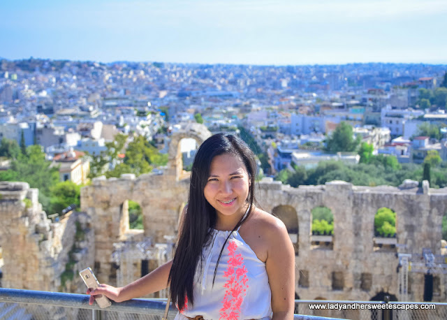 Lady in Odeon of Herodes Atticus