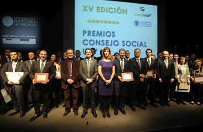 El Consejo Social de la UPV premia el talento y la excelencia docente y empresarial