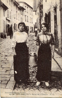 pays basque autrefois femmes fontaine