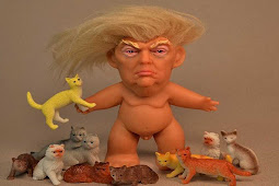 Boneka Troll Presiden Donald Trump