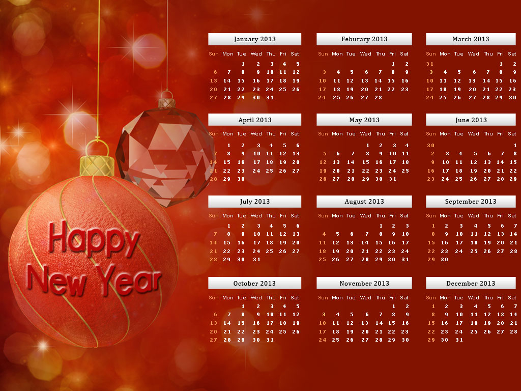 ... Hyderabad: New Year 2013 Wallpapers Free Download and 2013 Calendar