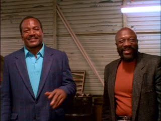 Jim Brown and Isaac Hayes