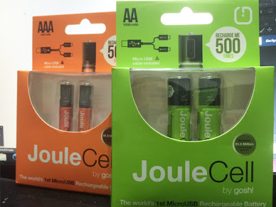 Joule Cell Rechargeable Battery by Gosh!