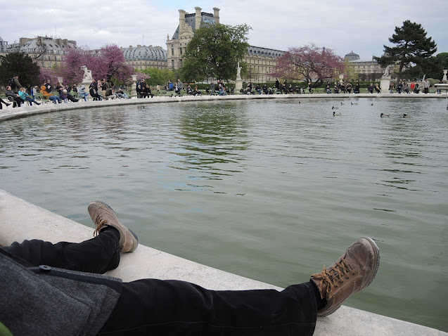 Parijs: van de Place de la Concorde via de Tuileries naar het Louvre