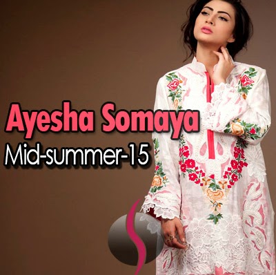 Midsummer Dream | Ayesha Somaya Summer 2015 Dresses