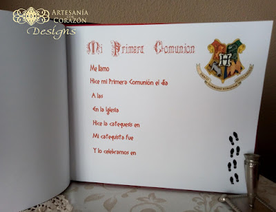 libro de firmas harry potter