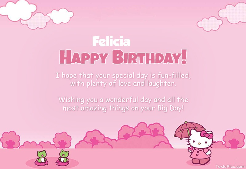 happy birthday felicia images