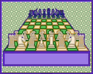 colored example of chess board coloring page