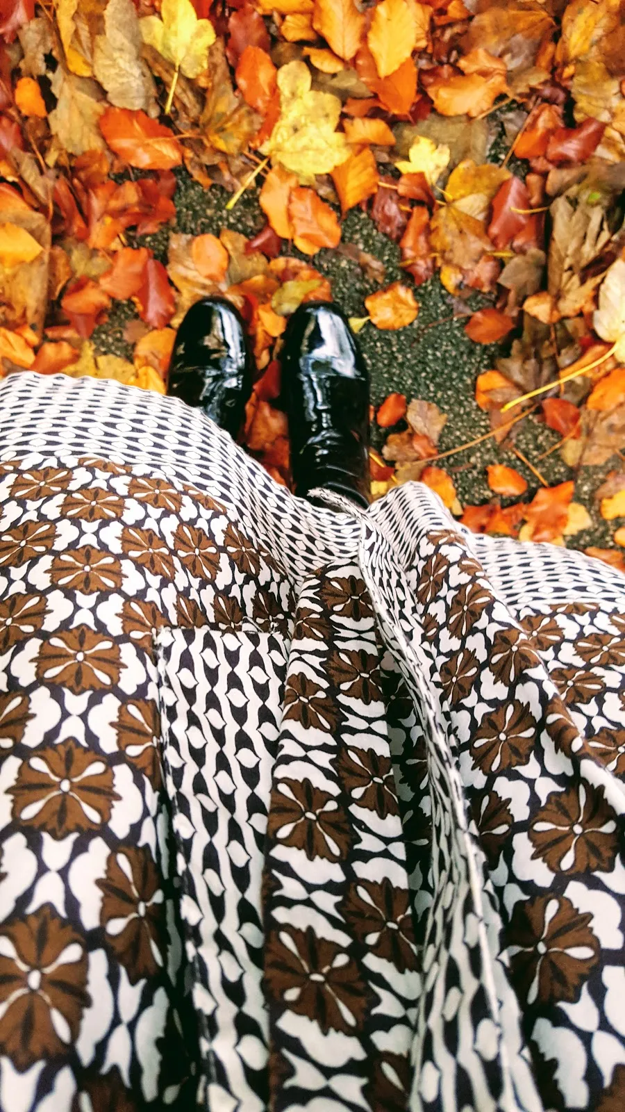 Autumn Style, Patient Boots And Red Phone Box