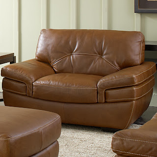 beautiful beige leather sofa