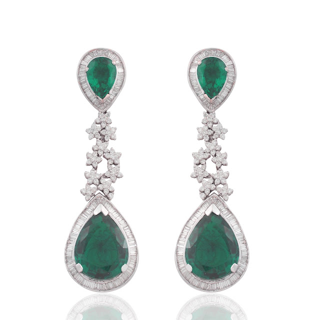 Dillano Jewels Emerald jewellery collection (Earrings)