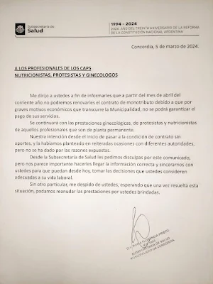 DESPIDO DE PROFESIONALES