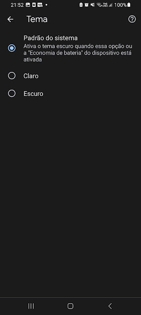 Como mudar o Chrome no modo claro ou escuro pelo celular