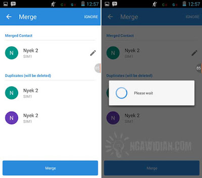 Cara Menghapus Kontak Sama di Android