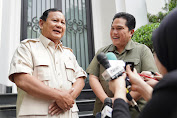 Didukung Erick Thohir, Prabowo Ucapkan Terima Kasih: Sangat Besar Artinya bagi Saya