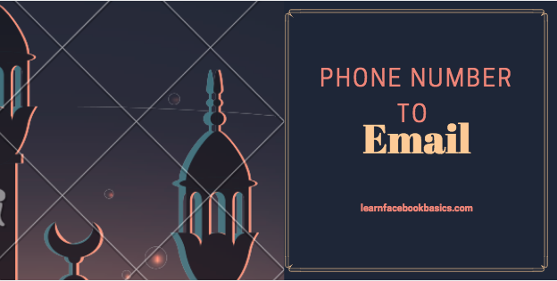 How to change your phone number to email on Facebook