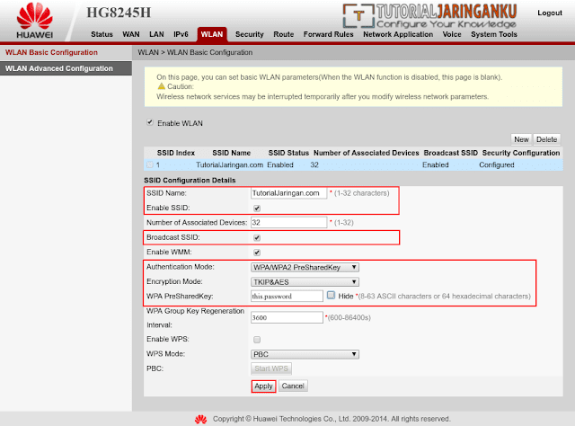 Cara Setting Modem ONT Huawei HG8245H Menjadi Access Point