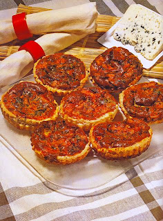 Tartelettes au roquefort