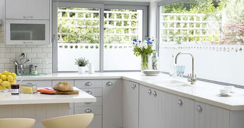Desain Dapur Minimalis  Dengan Posisi  Jendela  Untuk 