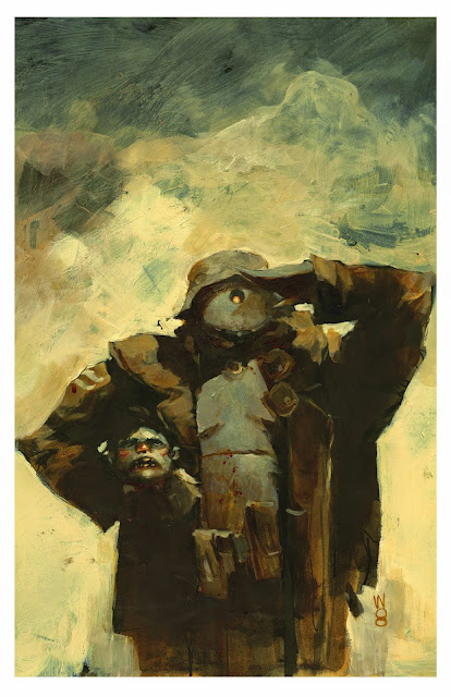 A arte pop e futurista de Ashley Wood