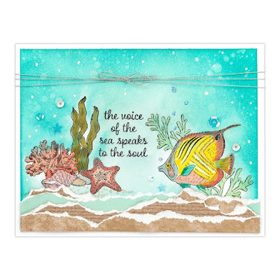 cards created with Voices of the Sea