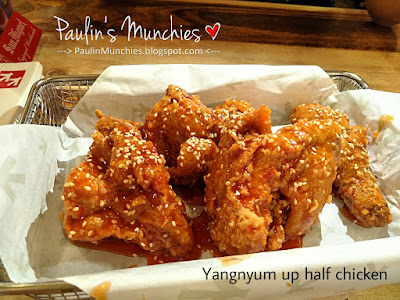 Paulin's Munchies - Chicken Up at Jurong East - Yangnyum half chicken