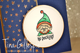 scissorspapercard, Stampin' Up!, Art With Heart, Heart Of Christmas, # Elfie, Brightly Gleaming SDSP, Stampin' Blends, Christmas