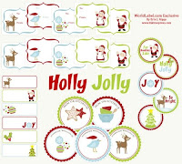 Free Christmas Printable Labels