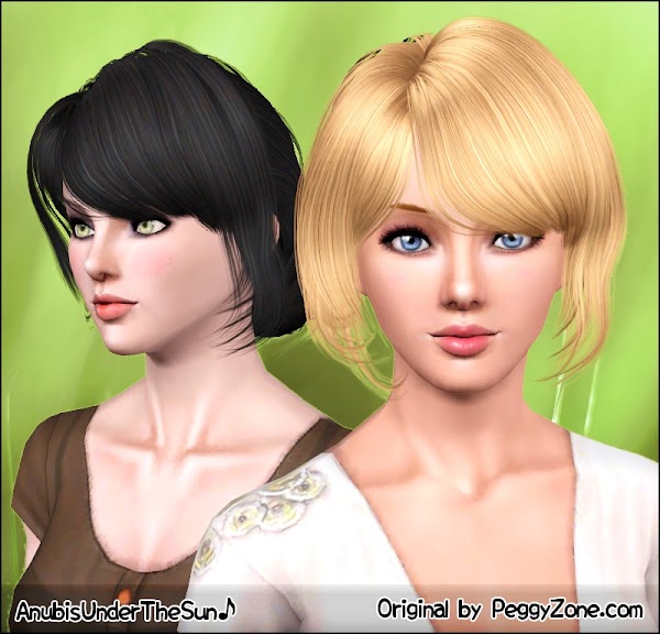 Peggy Hair 812 ~ Fixed and pooklet'd for Teen-to-Elder Peggy Hair 812 ~ Fixed and pooklet'd for Teen-to-Elder