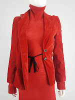 Product Minimalist Blazer Red