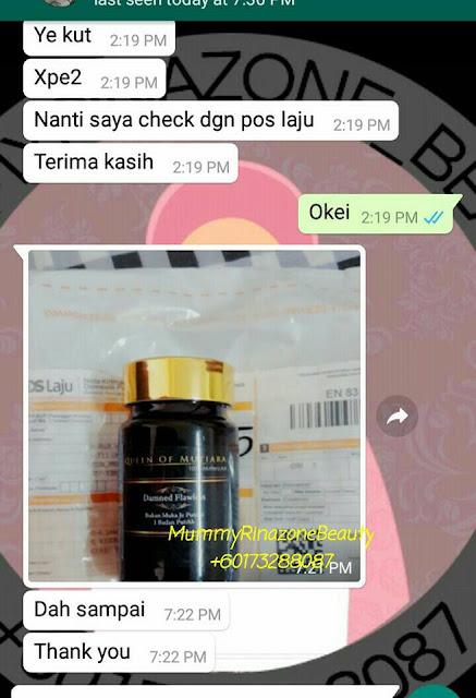 FEEDBACK PENERIMAAN PARCEL POSLAJU CUSTOMER