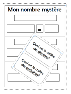 Delfynus Une Maitresse Qui Vous Veut Du Bien Le Nombre Mystere En Cycle 3 Ou Comment Travailler Les Unites De Numeration Et Leurs Relations
