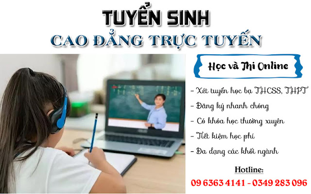 HỌC CAO ĐẲNG ONLINE TẠI CÔN ĐẢO