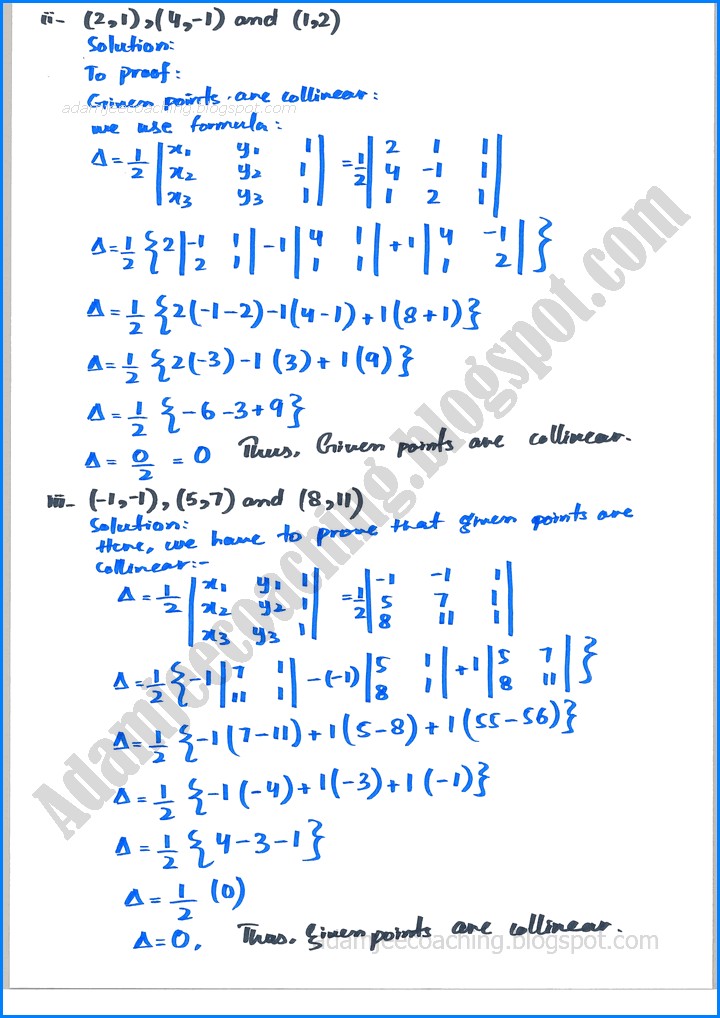 plane-analytic-geometry-straight-line-exercise-7-7-mathematics-12th