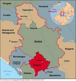 Kosovo Map Yugoslavia