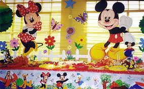 DECORACIÓN CON MICKEY MOUSE decoracionesparafiestasinfantiles.blogspot.com/