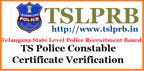 TS Police Constable Certificate Verification Dates 2023, Check Details at tslprb.in