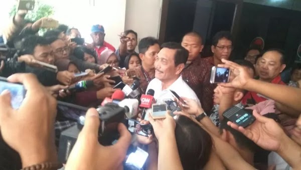 Soal Pertemuan dengan Prabowo, Luhut: Banyak Pertimbangan Internal yang Tak Perlu Saya Ceritakan