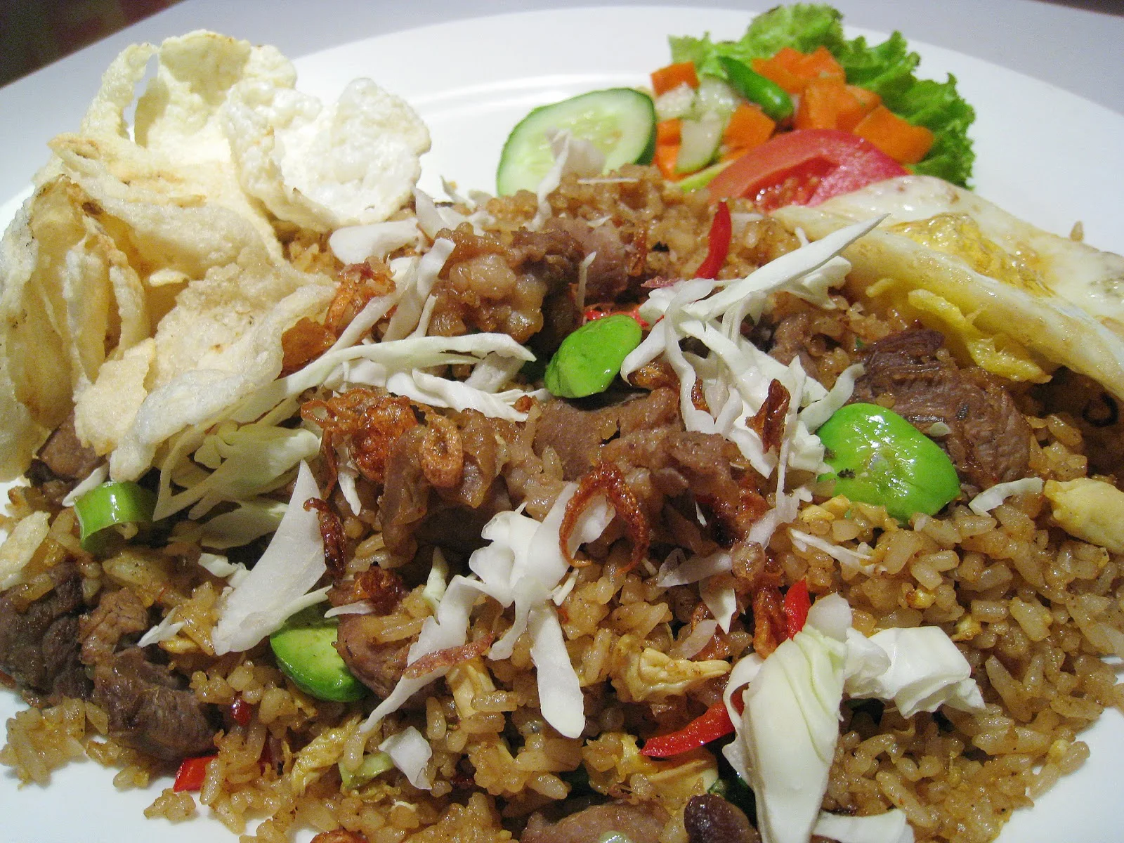 Resep Masakan Nusantara Nasi Goreng Tahu Bakso - Yoedha Com