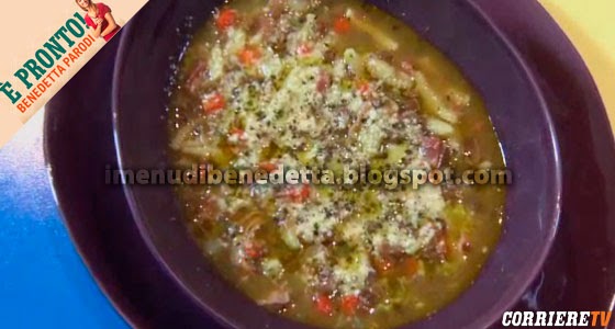 Zuppa di lenticchie con gnocchetti sardi di Benedetta Parodi