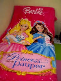  Jual Selimut New Seasons Blanket Barbie Princes Pauper