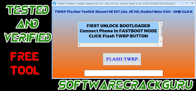 TWRP Flasher for Mi 10T Lite, Mi 10i, and Redmi Note 9 Pro 5G [Unlock Bootloader Need]