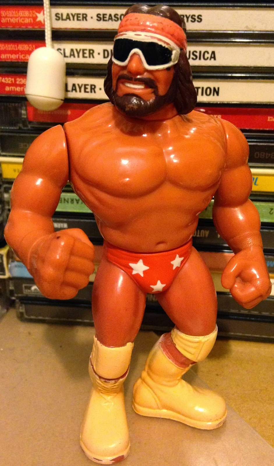 WWF / WWE - Hasbro Wrestling Figures - Macho King Randy Savage